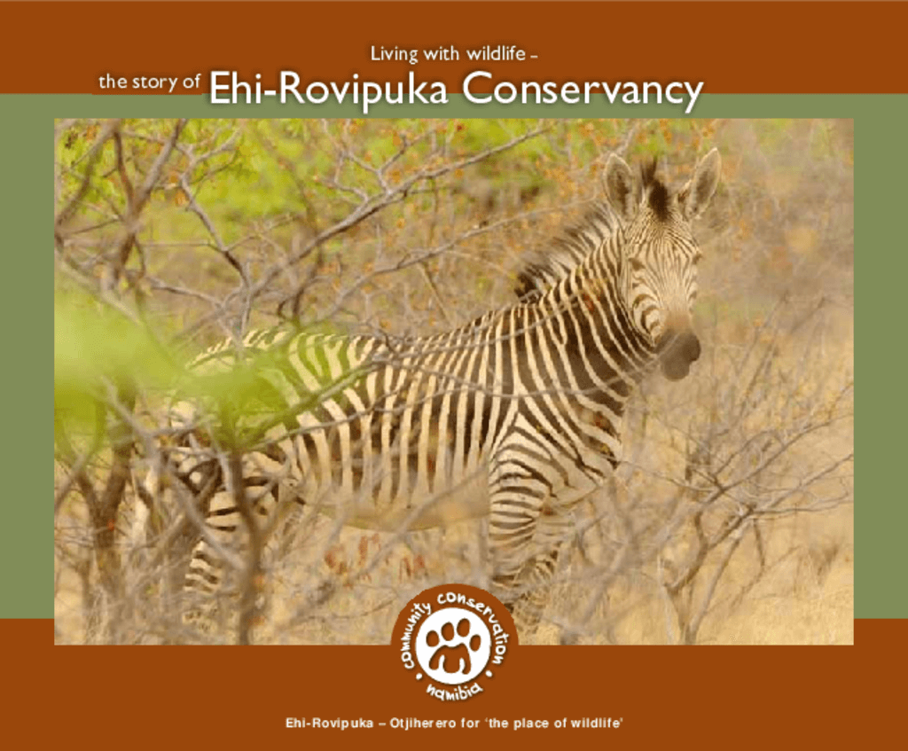 Ehi-Rovipuka Conservancy Profile Brochure 2012