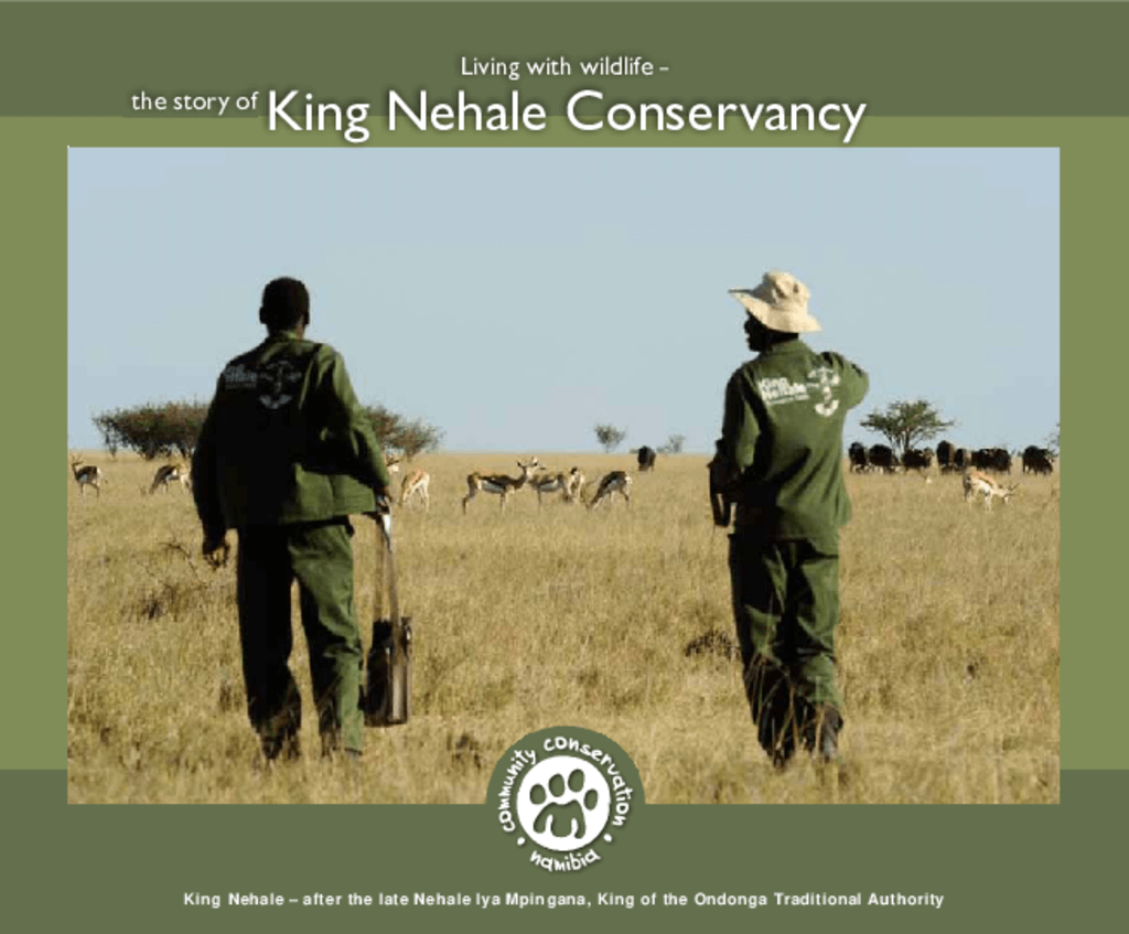 King Nehale Conservancy Profile Brochure 2012
