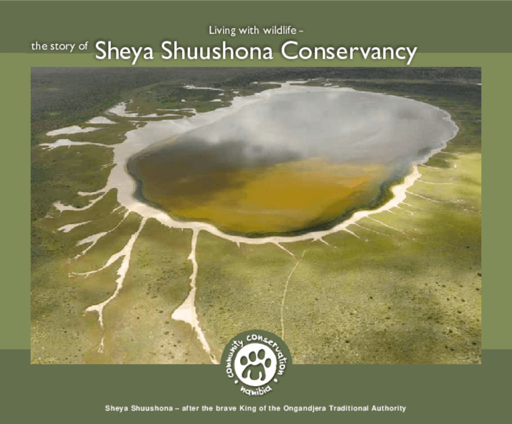 Sheya Shuushona Conservancy Profile Brochure 2012