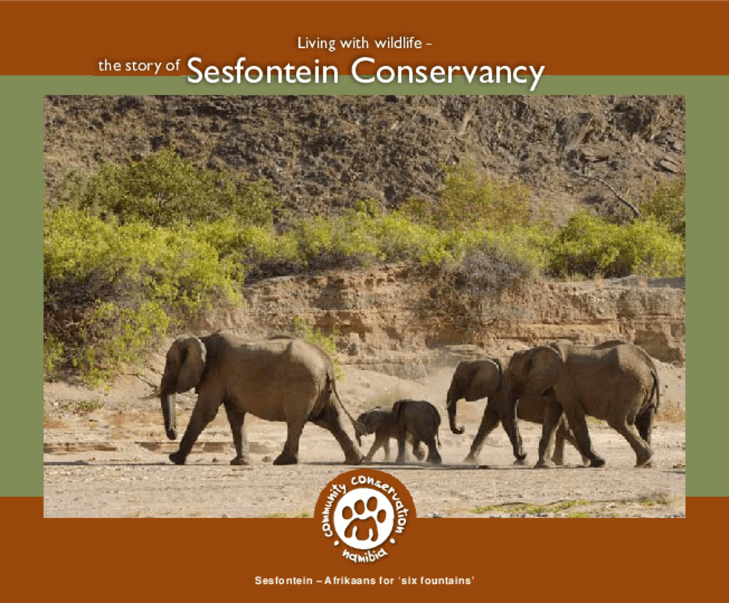 Sesfontein Conservancy Profile Brochure 2012