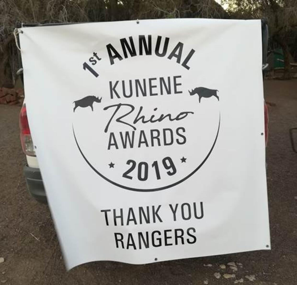 Kunene rhino awards event