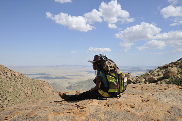 Conservancy ladies tackle the Brandberg