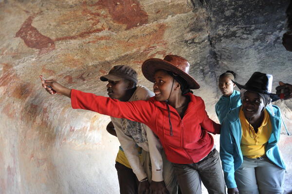 Conservancy ladies tackle the Brandberg