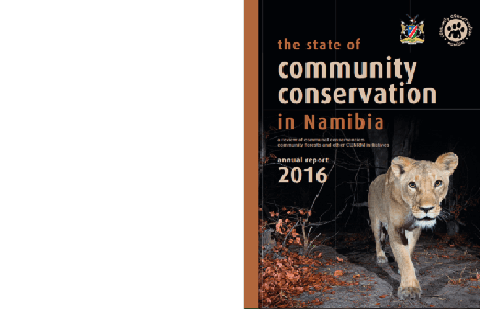 The State of Community Conservation Report 2016 - book