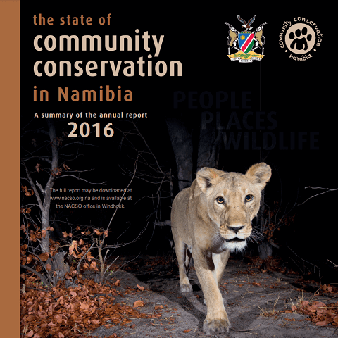 The State of Community Conservation Report 2016 - brochure
